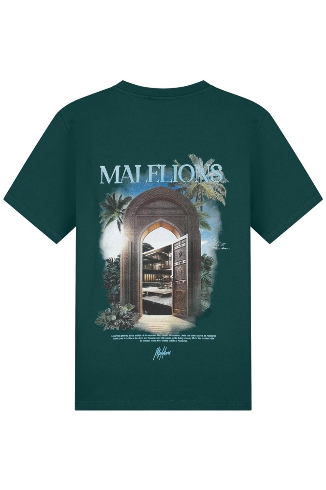 AMAZON T SHIRT MM2 SS25 39 803 PETROL GREEN